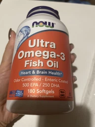 Жирные кислоты Now Foods Ultra Omega-3 180 капсул фото от покупателей 4