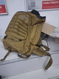 Рюкзак туристический для походов Tactical военный большой рюкзак на 70 л Black (ta70-black) фото от покупателей 2