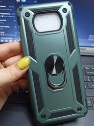 Чохол Epik Serge Ring for Magnet ударостійкий на Xiaomi Poco X3 NFC / Poco X3 Pro Зелений