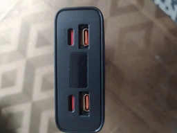 Повербанк 30000mAh 22.5W Remzona Extrinity Metal 30X с быстрой зарядкой PD Quick Charge 3.0 Fast Charge УМБ для телефона айфона роутера планшета LED дисплей портативный + кабель USB-A USB-C фото от покупателей 13