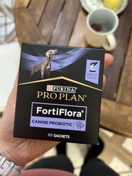 Дополнительный корм для взрослых собак и щенков Purina Pro Plan Canine Probiotic FortiFlora 30 г фото от покупателей 1