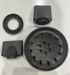 Фен-стайлер для волос 5 насадок 5в1 1600Вт Super Hair Dryer Fan Фуксия фото от покупателей 6
