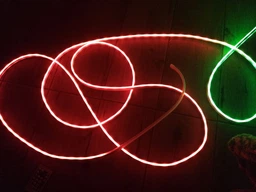 Неоновая гибкая лента умная светодиодная подсветка LED RGB 5м Smart гибкий неон с Bluetooth USB и синхронизацией музыки гирлянда IP67 фото от покупателей 9