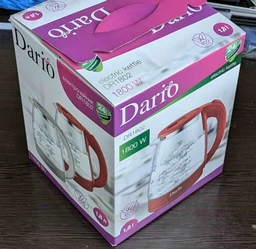 Электрочайник Dario DR1802 Red, 1,8л фото от покупателей 5