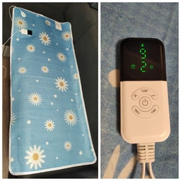 Электропростынь односпальная 70х160 см Home Textile Comfort, 9 режимов подогрева+Таймер автоотключения, в клеточку, арт.70160