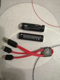 Аккумуляторы 14500 AA -4 штуки, Li-Ion Soshine на 1.5V- 3500 mWh, зарядка от USB-C фото от покупателей 2