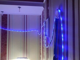 Неоновая гибкая лента умная светодиодная подсветка LED RGB 5м Smart гибкий неон с Bluetooth USB и синхронизацией музыки гирлянда IP67 фото от покупателей 6