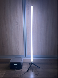 SMART світильник підлоговий 10W 5V RGB 1200x30mm чорний [4262380666139] EUROLAMP LED-FLD-10W(RGB)B фото від покупців 3
