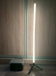 SMART світильник підлоговий 10W 5V RGB 1200x30mm чорний [4262380666139] EUROLAMP LED-FLD-10W(RGB)B фото від покупців 1