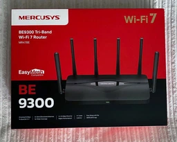 Маршрутизатор Mercusys MR47BE BE9300 Wi-Fi 7 Black (6957939001391)