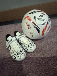 Бутсы футбольные детские SP-Sport 616B-4 размер 34 белый-черный