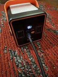 УМБ Павербанк 90000mAh 22.5W з швидкою зарядкою та ліхтариком Hoco J107 Зовнішній акумулятор 5A Black фото від покупців 1