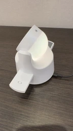 Складная беспроводная зарядная док станция MagSafe 3 в 1 с ночником для iPhone Apple Watch AirPods магнитная зарядка зарядное устройство для айфона смарт-часов наушников Apple White M1-W фото от покупателей 18