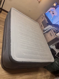 Надувне ліжко Intex 64418 (56*152*203 см, двоспальне, вбудований електронасос 220V, до 272 кг)