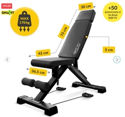 Лава для тренувань 4FIZJO Evo універсальна, регульована Black (P-5905973404211) фото від покупців 1