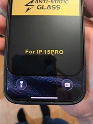 Защитное стекло 6D Anti-Static Glass на весь экран для iPhone 15 / 15 Pro фото от покупателей 1