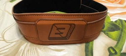 Пояс атлетичний EasyFit Training Belt (коричневий) M