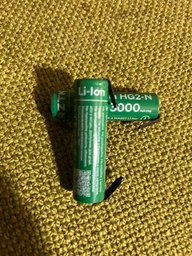 Высокотоковый аккумулятор RZTK LiitoKala HG2-N 18650 3000mAh 15A (20A max) Li-Ion с контактами для пайки 2 шт фото от покупателей 12