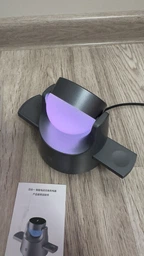 Складная беспроводная зарядная док станция MagSafe 3 в 1 с ночником для iPhone Apple Watch AirPods магнитная зарядка зарядное устройство для айфона смарт-часов наушников Apple White M1-W фото от покупателей 5