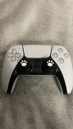 Силиконовые накладки на стики Лапки (White/Blue) для геймпадов Sony DualShock PS4 / DualSense PS5 / Xbox Series|One (2шт.) [408053943] фото от покупателей 3