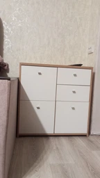 Комод з шафами та ящиками для вітальні Best Chest Forte 77.1x77.3x29.6 (SQNK223) 143130