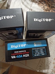 Реле напруги з контролем струму (2 екрани) VA-40A M2R DigiTOP фото від покупців 1