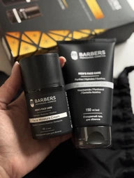 Новогодний подарочный набор для ухода за лицом Barbers Face Care Gift Set Очищающий гель 150 мл + Увлажняющий крем 50 мл (4823109410992)