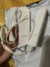 Сушилка для обуви электрическая Shoes dryer с ультрафиолетом, электросушка для сушки обуви (белая) фото от покупателей 18