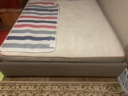 Электропростынь 100х130 см Electric Blanket в цветную полоску (SH772907)