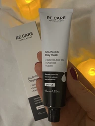 Глиняная маска для лица RE.CARE Balancing Clay Mask Балансирующая 45 мл (4823109412033)