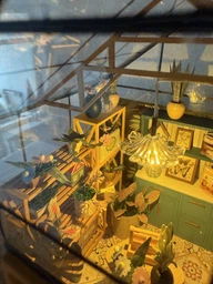 Конструктор 3D румбокс збірна модель квіткова оранжерея фото від покупців 2