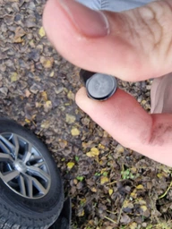 Захисні металеві ковпачки на ніпель, золотник коліс для Тойота Short Black Toyota (4 шт) (670620)