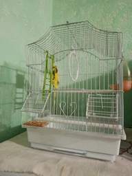 Клетка для птиц Золотая Клетка G112 30х23х39см, Золото фото от покупателей 1