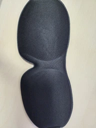 Маска для сну із широкою гумкою Lemmi 3D Black
