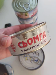 Сьомга натуральна у власному соку Valmis 240г(4751015608373) фото от покупателей 3