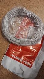 Патч-корд мережний кабель Інтернет gigabit ethernet Cat 6e RJ45 Lan Cable 20 м Kayfovo LC-6 Білий фото від покупців 13