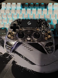 Беспроводной геймпад GamePro GPS13T BT 5.3/USB (PC/iOS/Android/PS3/PS4) RGB Transparent фото от покупателей 2