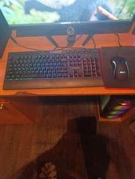 Клавиатура игровая XTRIKE GAME KEYBOARD, Проводная геймерская клавиатура, мембранна клавиатура, клавиатура с подсветкой RGB + мышка игровая в подарок фото от покупателей 6