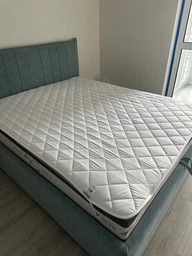 Наматрацник Sleepingg 80х190 см Захисний стьобаний антиалергенний з гумками по кутах, мікрофібра, білий (4820182651663) фото від покупців 17