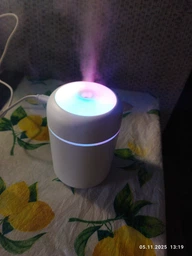 Зволожувач повітря ультразвуковий нічник дифузор Brillix AirGlow 2F аромадифузор для дому 280 мл з led підсвічуванням і змінними фільтрами в подарунок аромадифузори зволожувачі арома дифузори фото від покупців 4