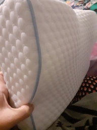 Ортопедическая подушка для сна с эффектом памяти Memory Foam 30*50см с Наволочкой из Бамбуковой ткани (RR-S2) фото от покупателей 3