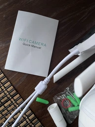 Уличная поворотная 4MP Wi-Fi IP-камера, водонепроницаемая с ночным видением + ICSee, Белая (3058609996) фото от покупателей 2