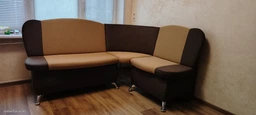 Уголок кухонный Модерн Софи 170/135/88 Коричневый + бежевый r34