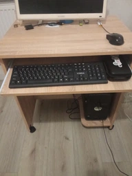 Стол компьютерный Мини ультра Эверест дуб сонома (TQP-2640) фото от покупателей 3