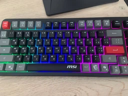 Клавіатура дротова MSI Forge GK110 USB Black фото від покупців 9