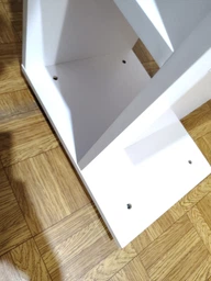 Журнальний столик Furnigrade С1 білий 60х47х30 фото от покупателей 4