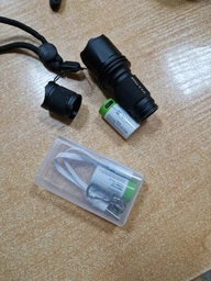 Аккумуляторная батарейка CR123A / CR123 / 16340 Smartools 2 шт и кабель 1 шт 1 компл