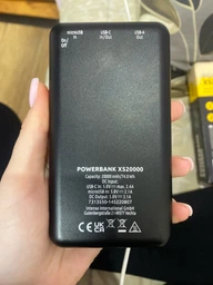 Павербанк УМБ Intenso XS20000 20000mAh USB Type-C USB-A 5V 3.1A black (7313550) фото от покупателей 2