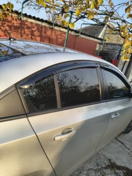 Дефлекторы окон ветровики Chevrolet Cruze SD 09-15 4шт CLOVER Шевроле Круз АМ0022889 фото от покупателей 3