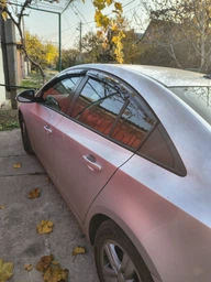 Дефлекторы окон ветровики Chevrolet Cruze SD 09-15 4шт CLOVER Шевроле Круз АМ0022889 фото от покупателей 1